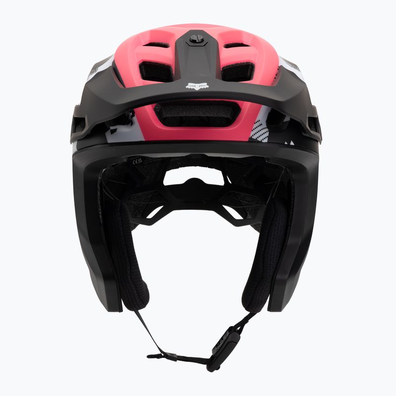 Cască de bicicletă Fox Racing Dropframe Pro Digi Image black/white 2