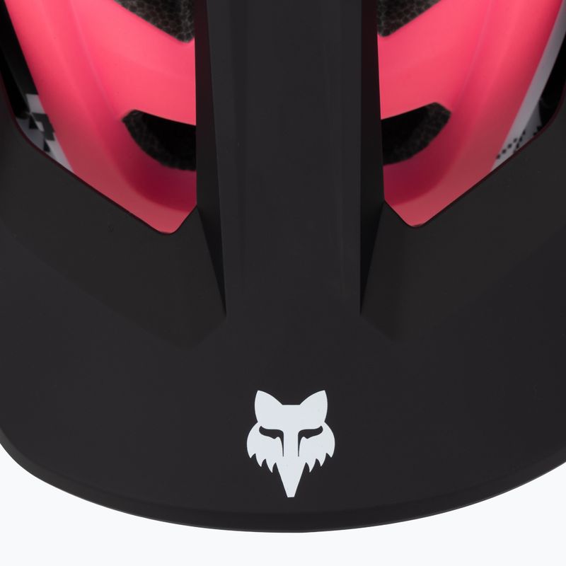 Cască de bicicletă Fox Racing Dropframe Pro Digi Image black/white 7