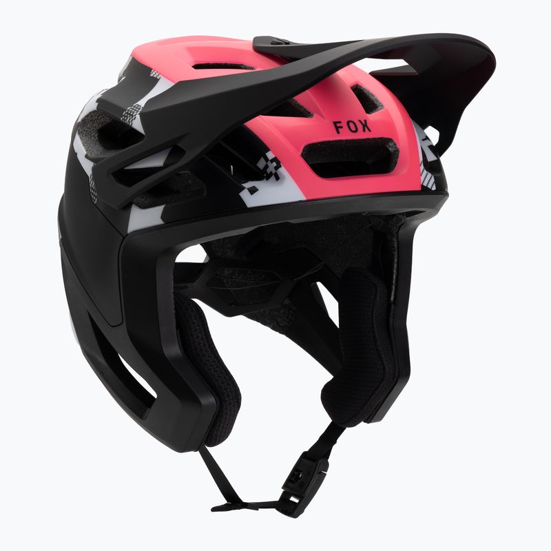 Cască de bicicletă Fox Racing Dropframe Pro Digi Image black/white 8
