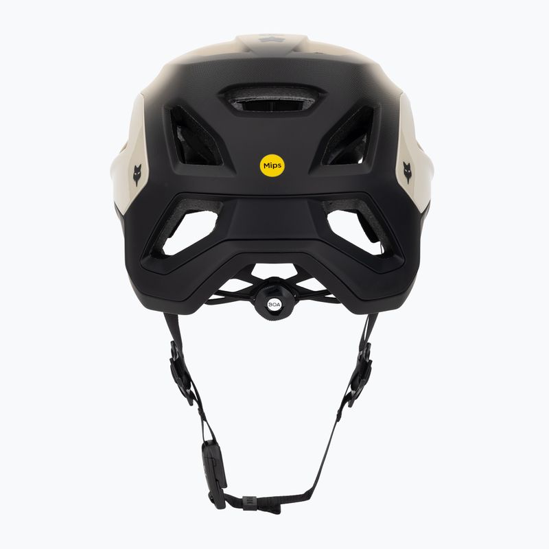 Fox Racing Speedframe Pro Backfade cremă cască de biciclete 4