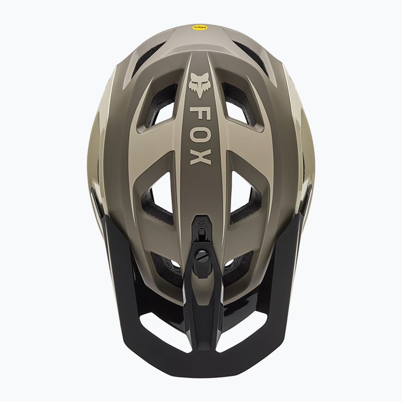 Cască de bicicletă Fox Racing Speedframe Pro Defy crem 4