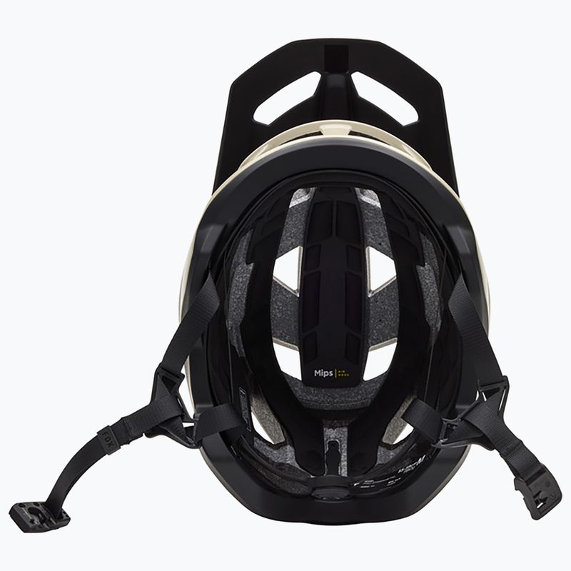 Cască de bicicletă Fox Racing Speedframe Pro Defy crem 5