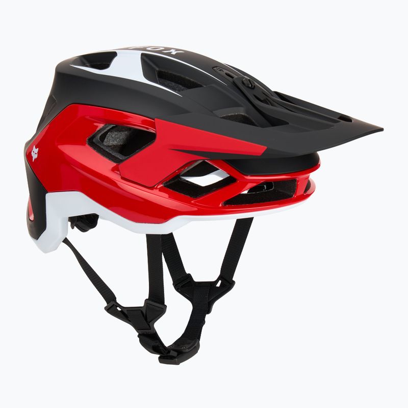 Cască de bicicletă Fox Racing Speedframe Pro Defy fluorescent red