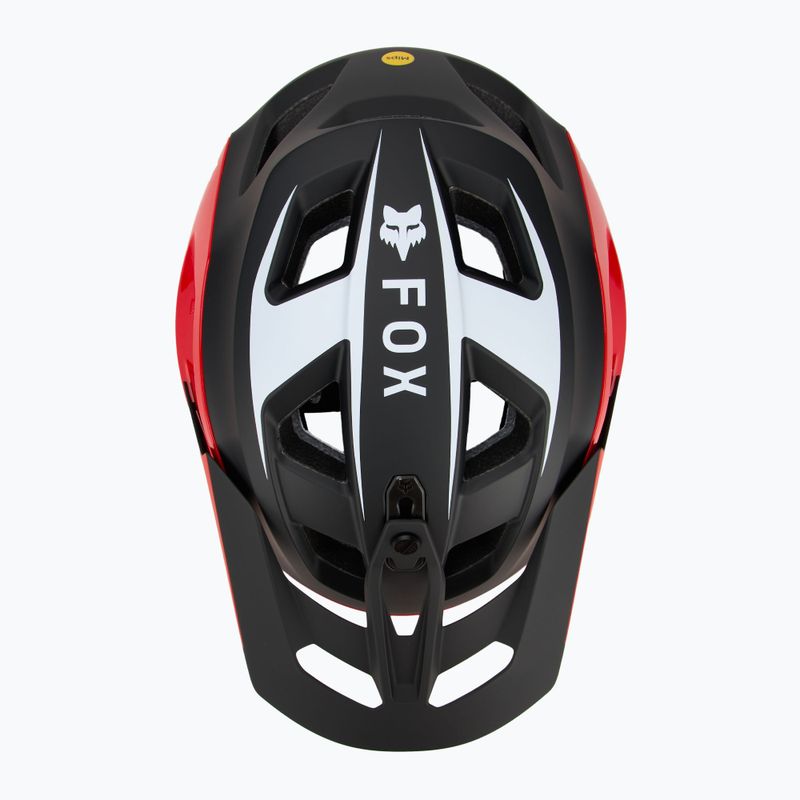 Cască de bicicletă Fox Racing Speedframe Pro Defy fluorescent red 5
