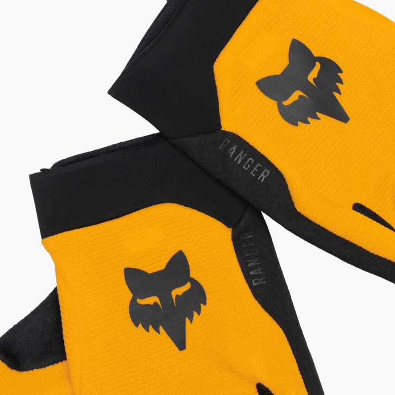 Mănuși de ciclism pentru bărbați Fox Racing Ranger tangerine 4