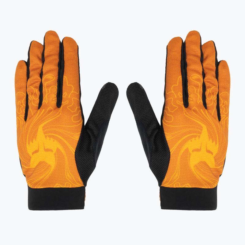 Mănuși de ciclism pentru bărbați Fox Racing Ranger Frequency tangerine 2
