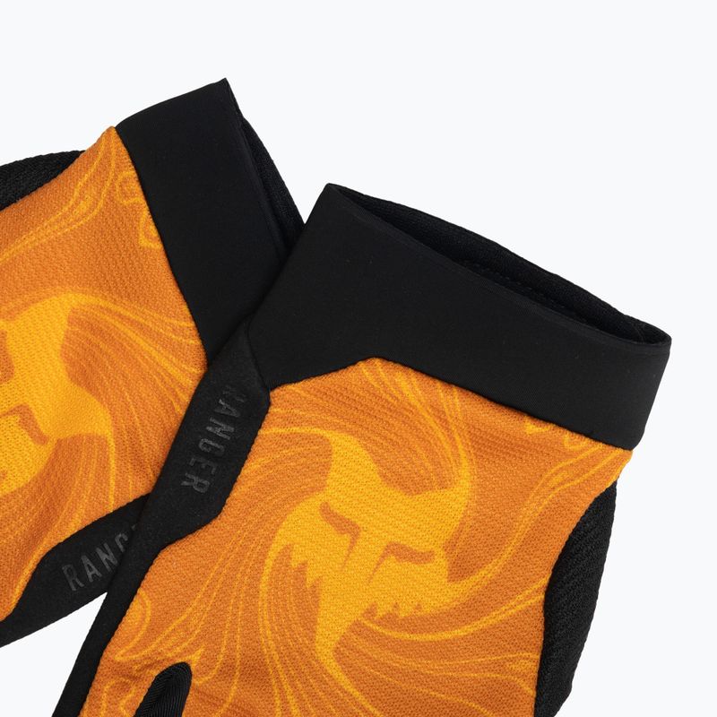 Mănuși de ciclism pentru bărbați Fox Racing Ranger Frequency tangerine 4