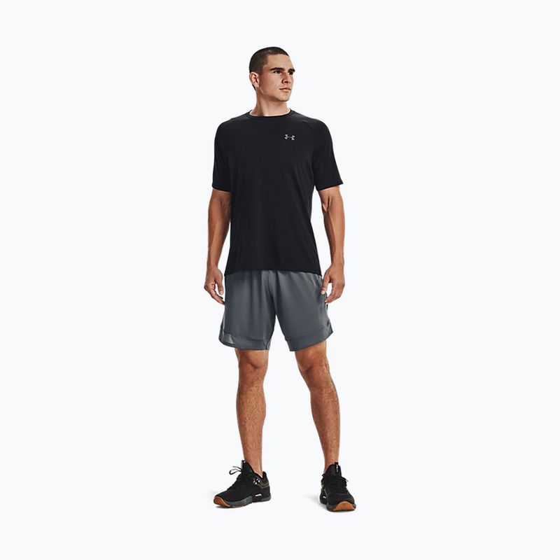 Tricou de antrenament pentru bărbați Under Armour UA Tech 2.0 SS Tee negru 1326413 2