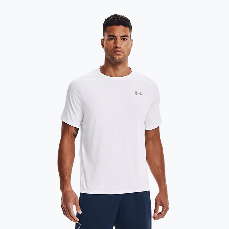 Tricou de antrenament pentru bărbați Under Armour UA Tech 2.0 SS Tee alb 1326413