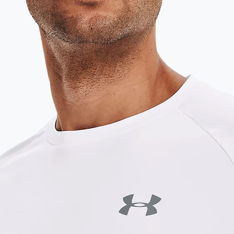 Tricou de antrenament pentru bărbați Under Armour UA Tech 2.0 SS Tee alb 1326413 4