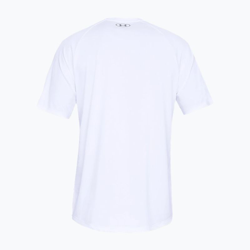 Tricou de antrenament pentru bărbați Under Armour UA Tech 2.0 SS Tee alb 1326413 6