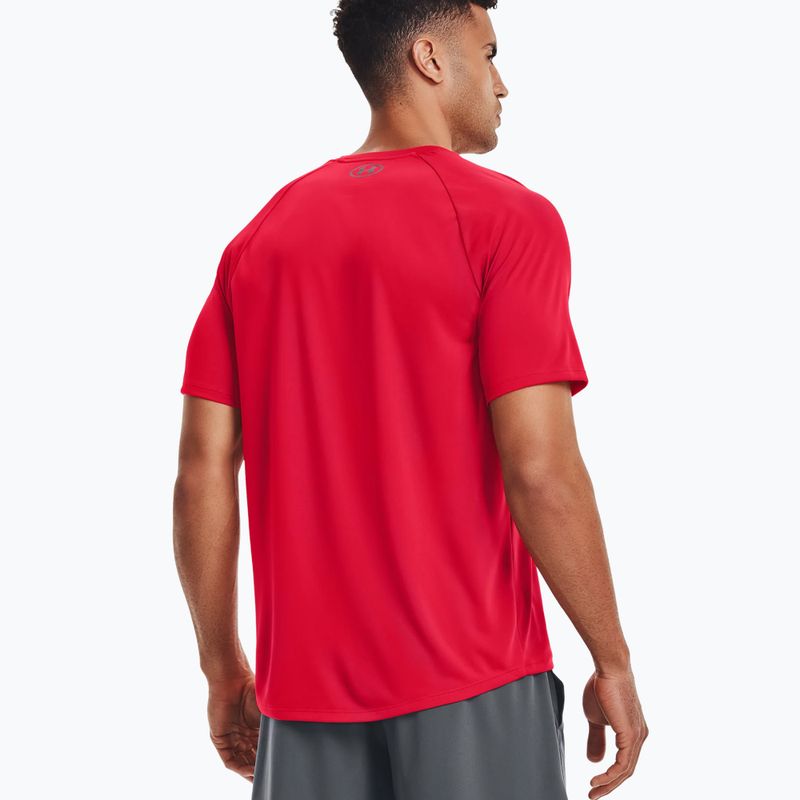 Tricou de antrenament pentru bărbați Under Armour Tech 2.0 SS Tee 600 roșu 1326413 2