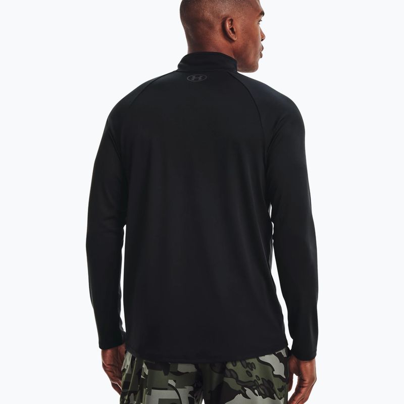Bluză de antrenament pentru bărbați Under Armour Tech 2.0 1/2 Zip neagră 1328495-001 4