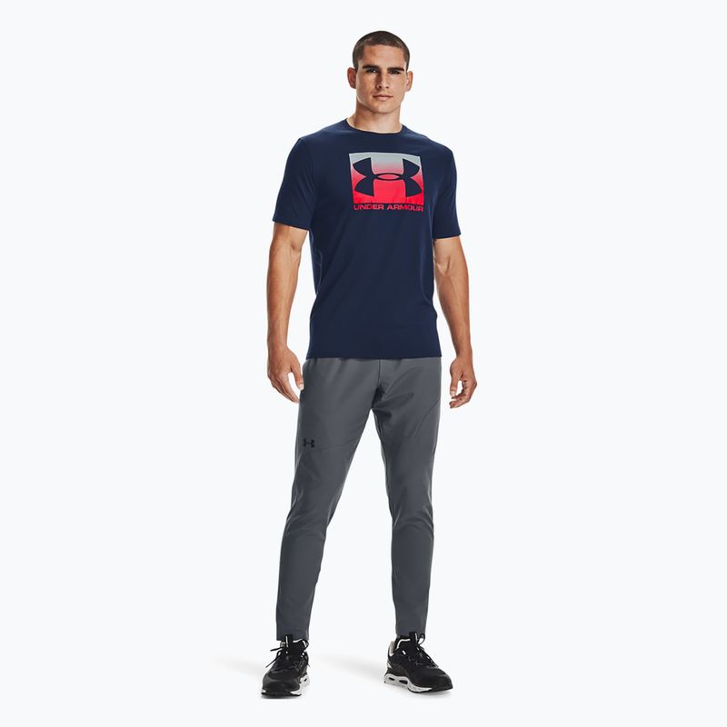 Tricou de antrenament pentru bărbați Under Armour Boxed Sportstyle bleumarin 1329581-408 2