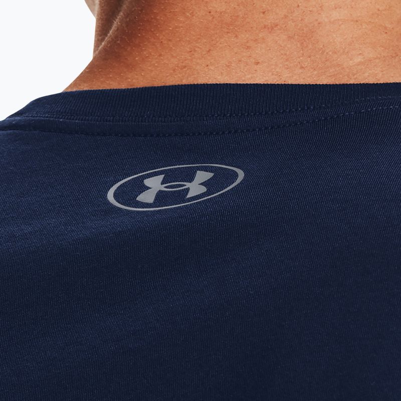 Tricou de antrenament pentru bărbați Under Armour Boxed Sportstyle bleumarin 1329581-408 4