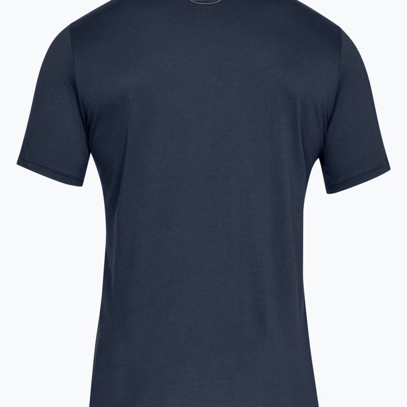 Tricou de antrenament pentru bărbați Under Armour Boxed Sportstyle bleumarin 1329581-408 6