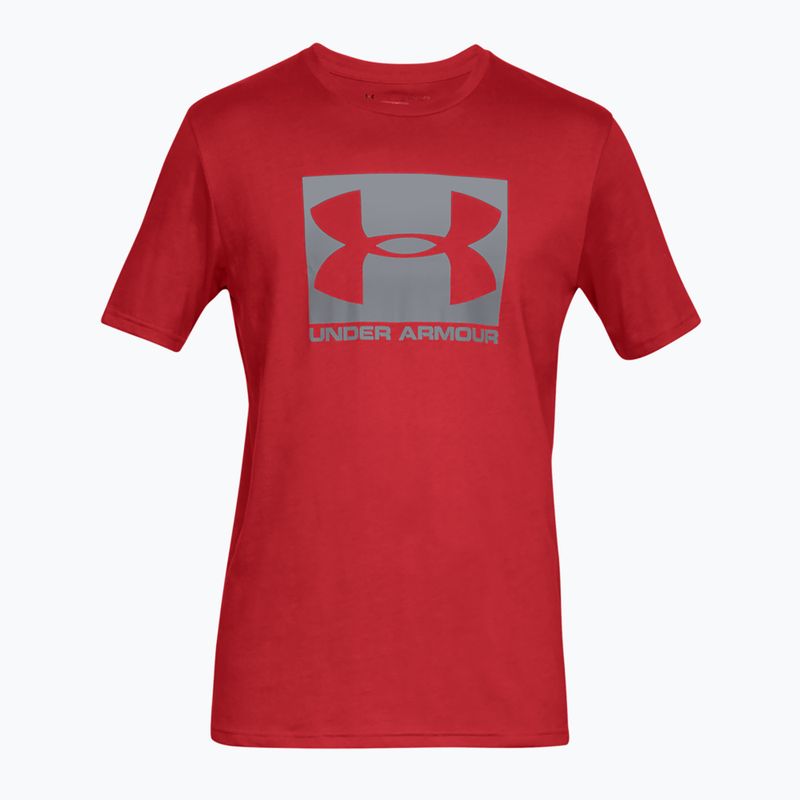 Tricou pentru bărbați Under Armour Boxed Sportstyle red/steel 5