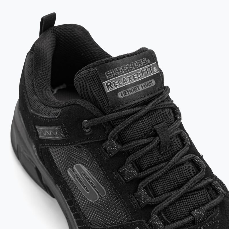 Cizme de trekking pentru bărbați SKECHERS Oak Canyon negru 8