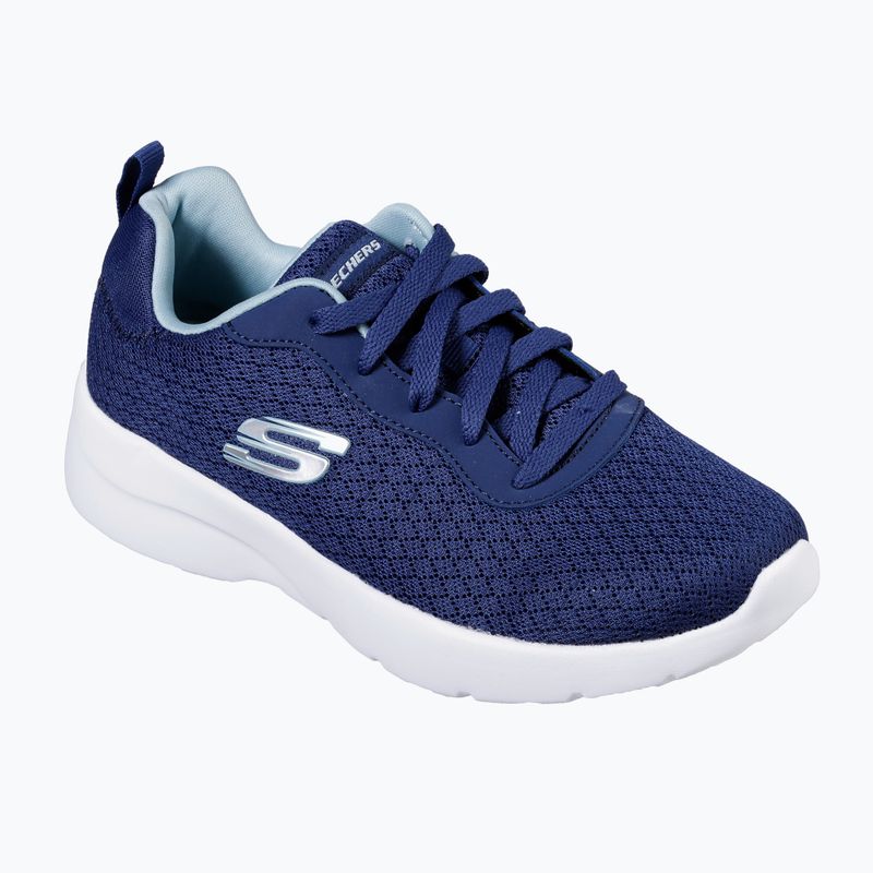 Pantofi de antrenament pentru femei SKECHERS Dynamight 2.0 Eye To Eye navy/albastru deschis 7