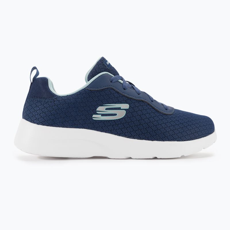 Pantofi de antrenament pentru femei SKECHERS Dynamight 2.0 Eye To Eye navy/albastru deschis 2