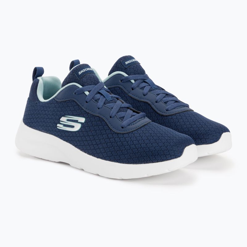 Pantofi de antrenament pentru femei SKECHERS Dynamight 2.0 Eye To Eye navy/albastru deschis 4