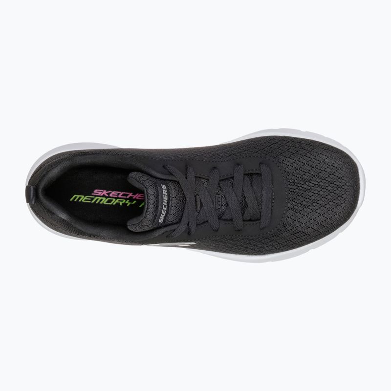 Pantofi de antrenament pentru femei SKECHERS Dynamight 2.0 Eye To Eye negru/alb 11