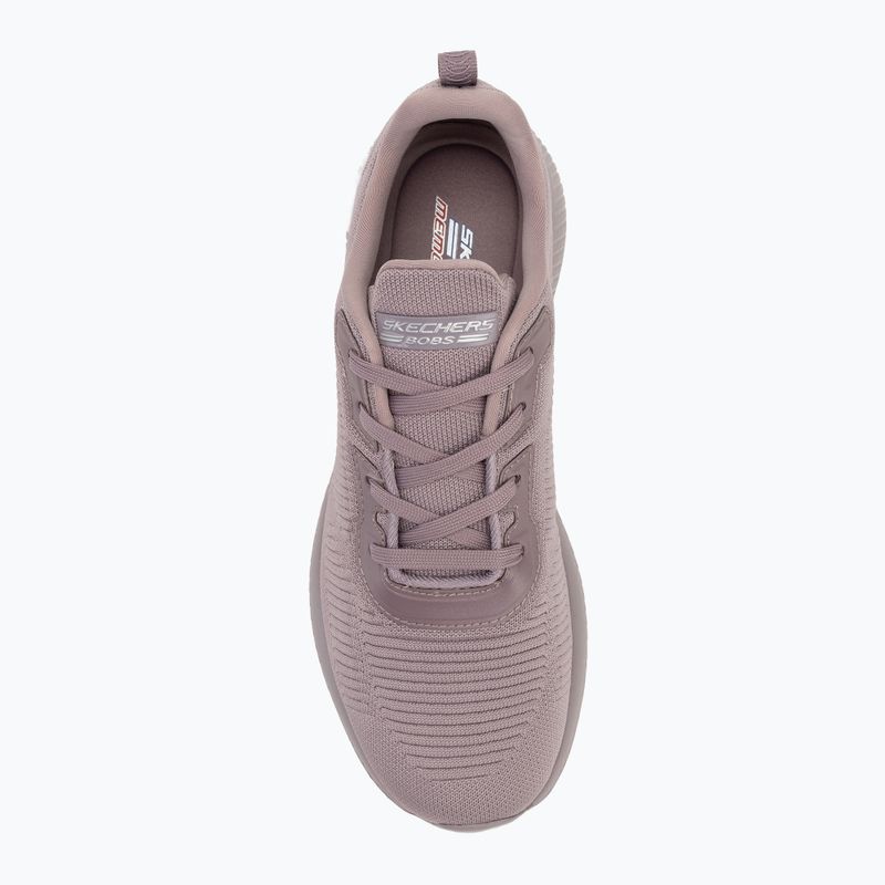 Încălțăminte pentru femei  SKECHERS Bobs Sport Squad Tough Talk mauve 5