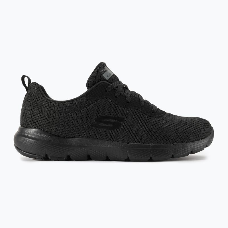 Pantofi de antrenament pentru femei SKECHERS Flex Appeal 3.0 First Insight negru 2