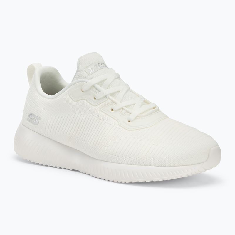 Încălțăminte pentru femei SKECHERS Bobs Sport Squad Tough Talk white