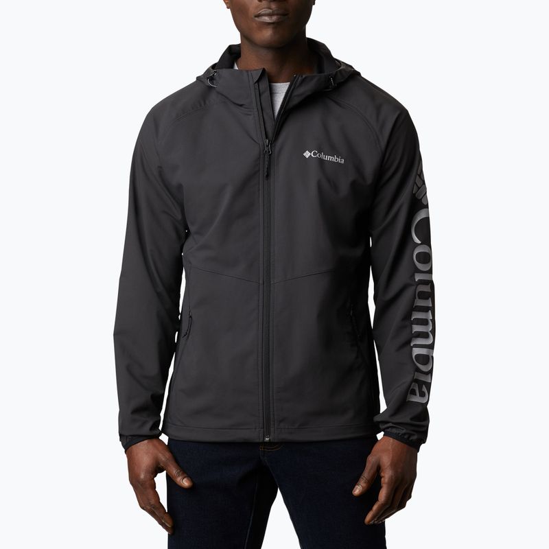 Geacă softshell pentru bărbați Columbia Panther Creek neagră 1840711011