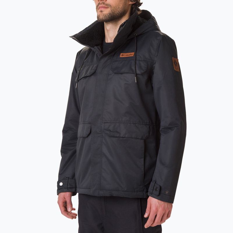 Columbia South Canyon Jachetă pentru bărbați cu căptușeală în jos negru 1798882 2