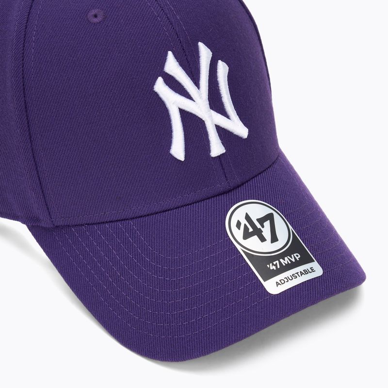 Șapcă 47 Brand MLB New York Yankees MVP purple 3