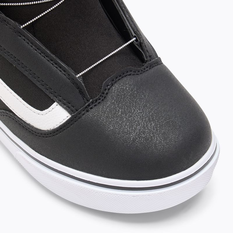 Cizme de snowboard pentru bărbați Vans Aura OG black/white 7