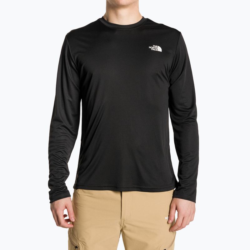 Longsleeve de antrenament pentru bărbați The North Face Reaxion Amp Crew black