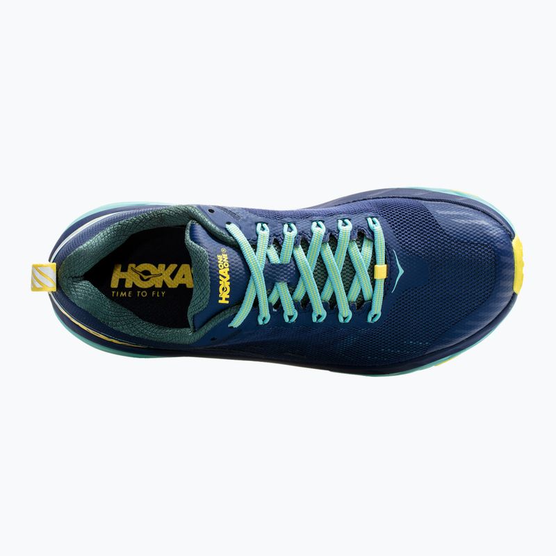 Pantofi de alergare pentru femei HOKA Challenger ATR 5 albastru medieval / verde-mallard 9