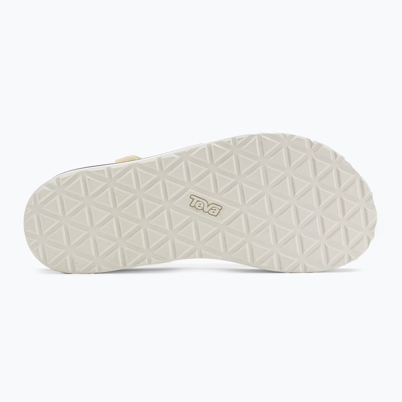 Sandale de drumeție pentru femei Teva Flatform Universal Mesh Print alb strălucitor