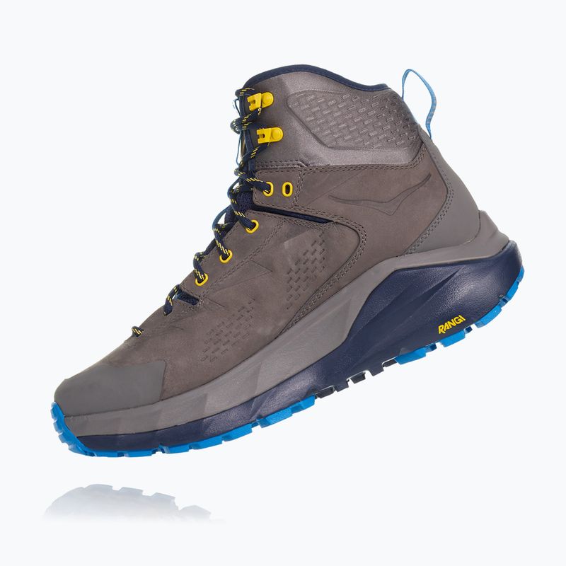 Încălțăminte de trekking pentru bărbați HOKA Sky Kaha charcoal grey/blue 3