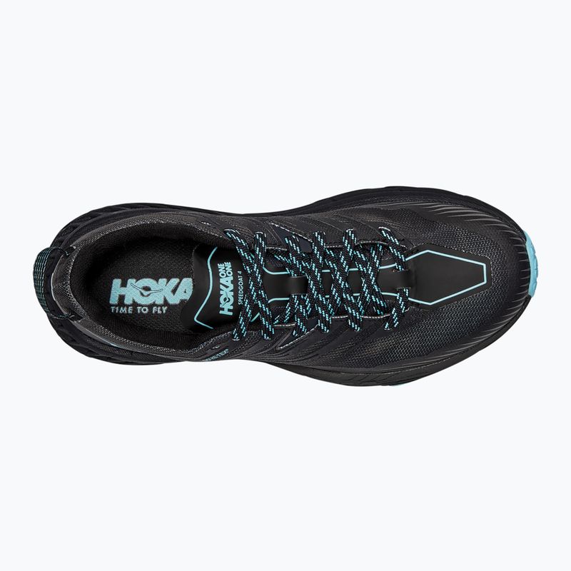 Pantofi de alergare pentru femei HOKA Speedgoat 4 GTX antracit/gri pescăresc închis 9