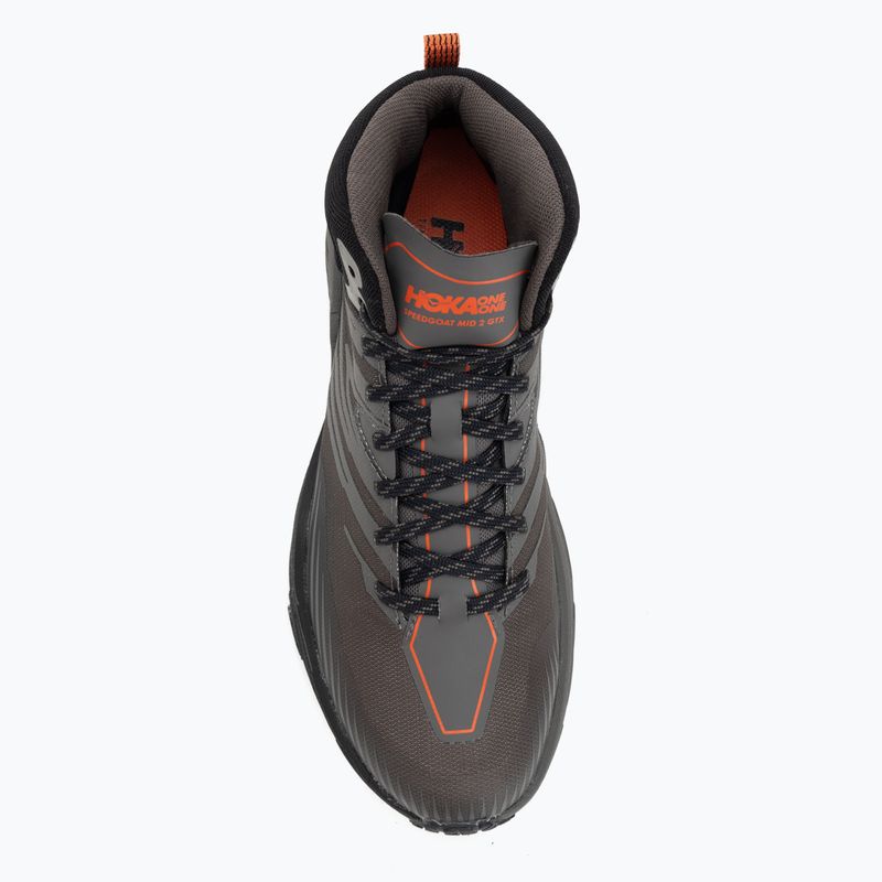 Încălțăminte pentru bărbați HOKA Speedgoat 2 MID GTX anthracite/dark gull grey 5