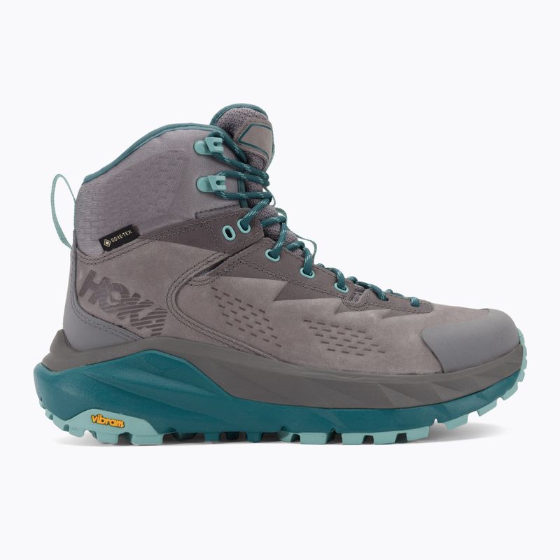 Cizme de trekking pentru femei HOKA Kaha GTX gri înghețat/aqua haze 2