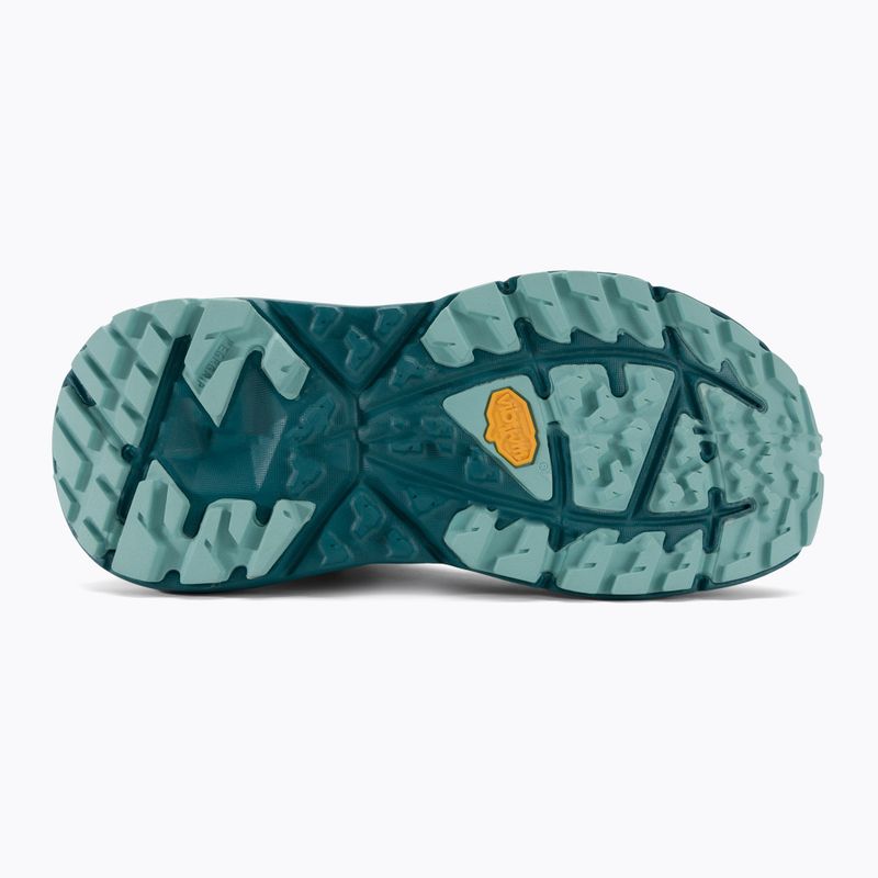 Cizme de trekking pentru femei HOKA Kaha GTX gri înghețat/aqua haze 5