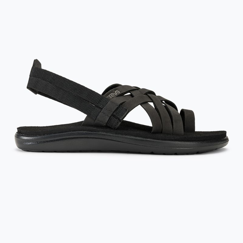 Sandale pentru femei Teva Voya Strappy Leather black 2