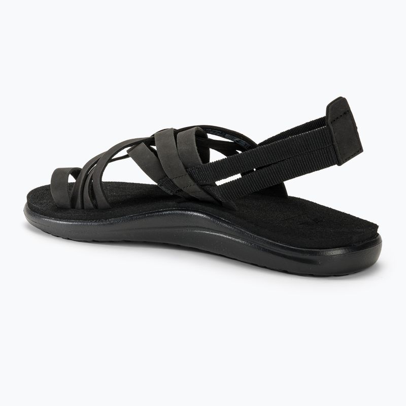 Sandale pentru femei Teva Voya Strappy Leather black 3