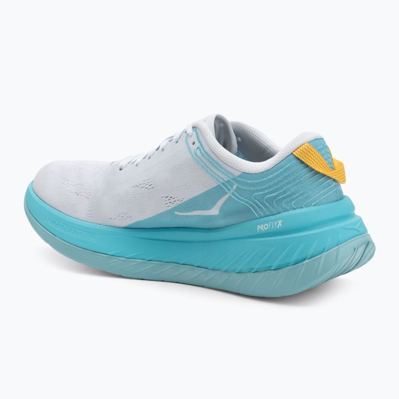 Încălțăminte de alergare pentru femei HOKA Carbon X white/angel blue 3