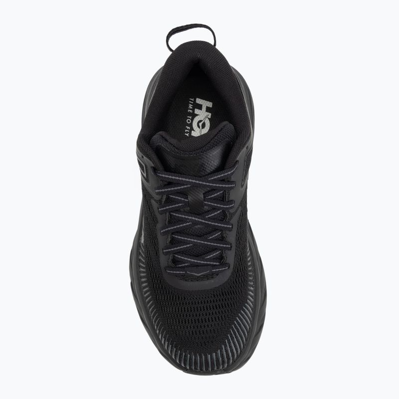 Încălțăminte de alergare pentru femei HOKA Bondi 7 black/black 5