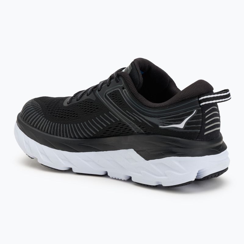 Încălțăminte de alergare pentru femei HOKA Bondi 7 black/white 3