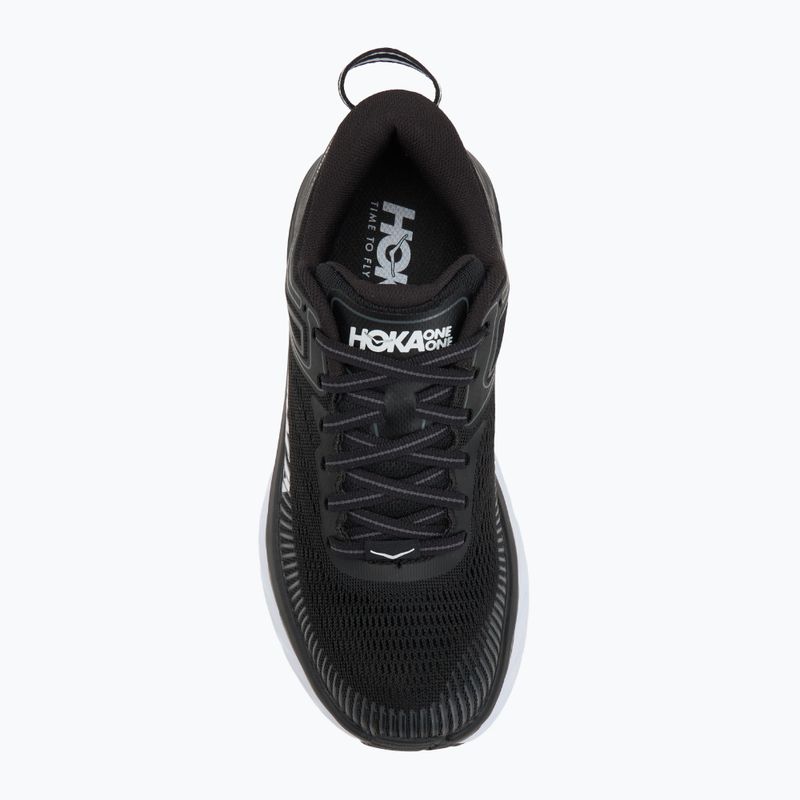 Încălțăminte de alergare pentru femei HOKA Bondi 7 black/white 5