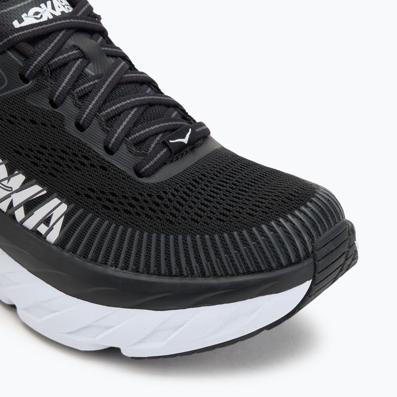 Încălțăminte de alergare pentru femei HOKA Bondi 7 black/white 7