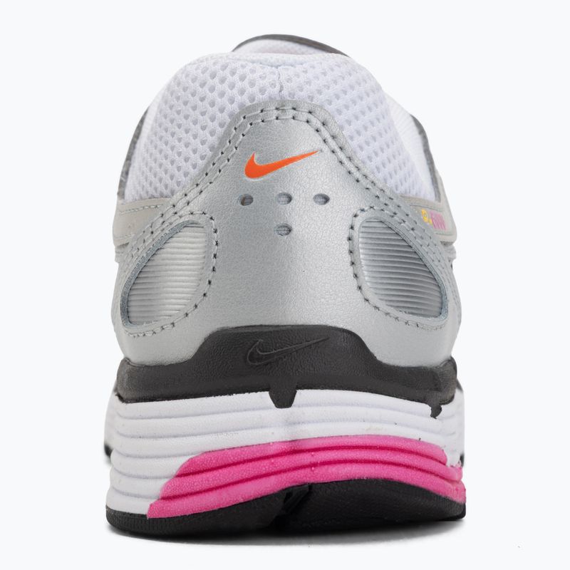 Încălțăminte pentru femei Nike P-6000 white/metallic platinum/laser fuchsia 6