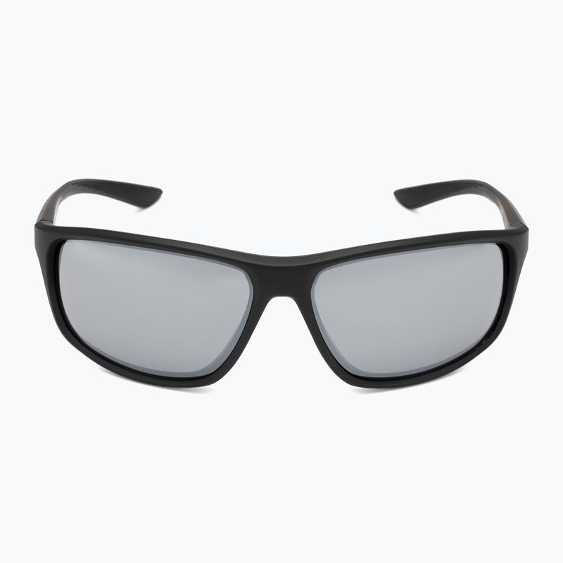 Ochelari de soare bărbați Nike Adrenaline negru mat/gri cu oglindă argintie pentru bărbați 3